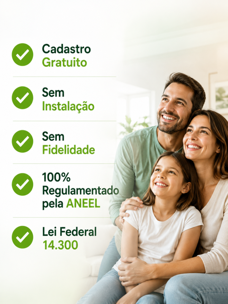 desconto na conta de luz